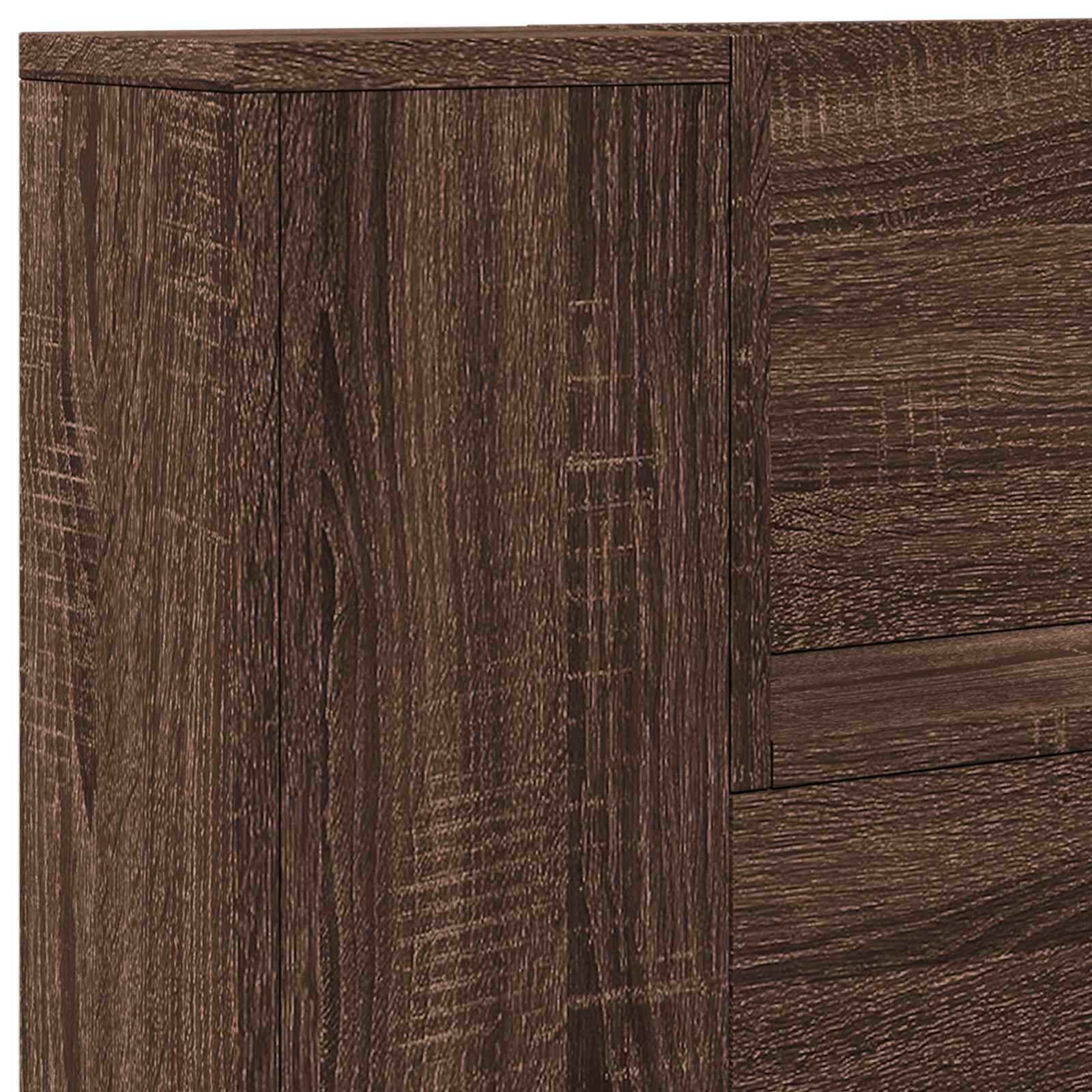 Κεφαλάρι Καφέ δρυς 100 x 16,5 x 103,5 cm Επεξεργασμένο ξύλο