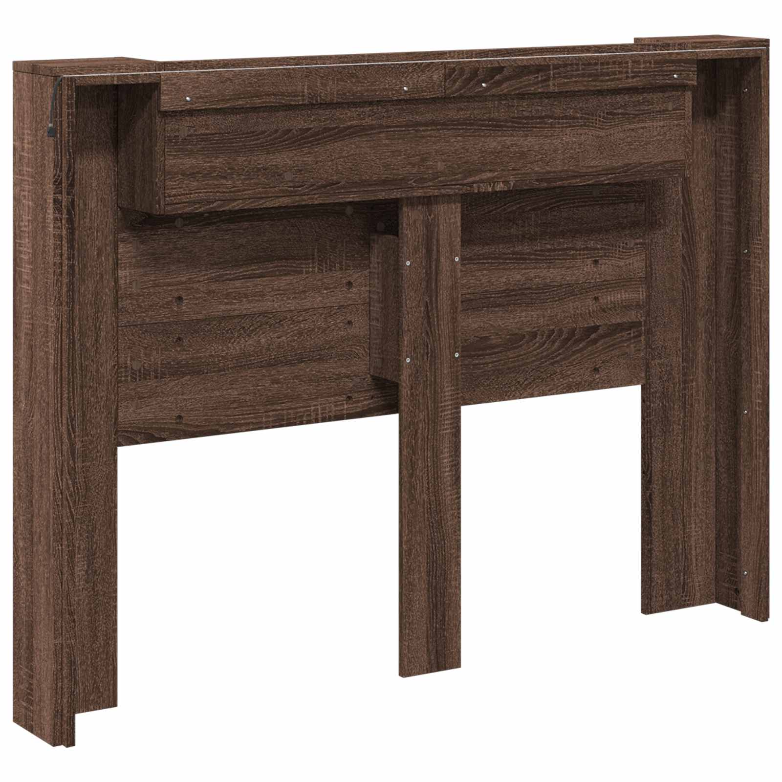 Κεφαλάρι Καφέ δρυς 140 x 16,5 x 103,5 cm Επεξεργασμένο ξύλο