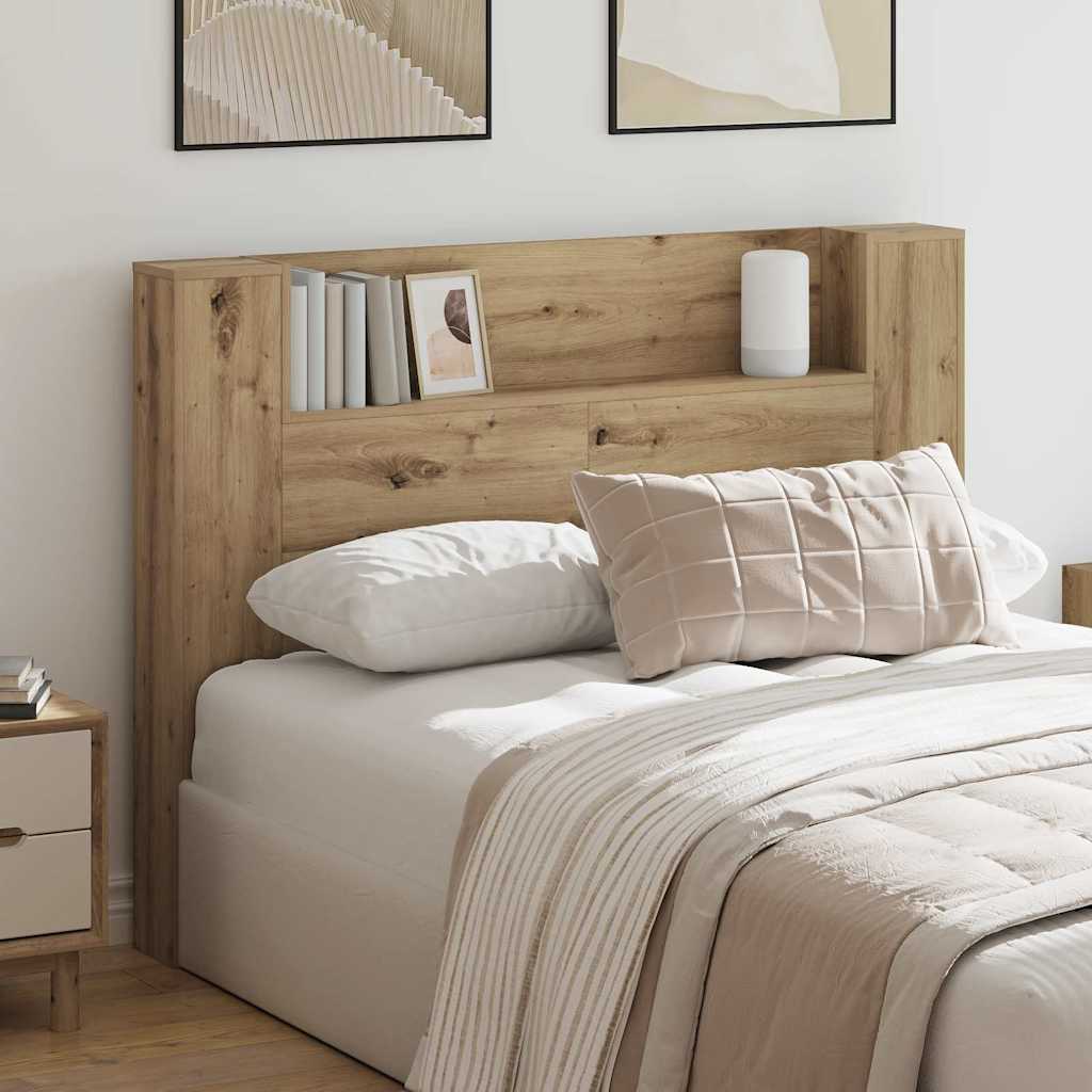 Κεφαλάρι Artisan Oak 140 x 17 x 104,5 εκ Επεξεργασμένο ξύλο - Pakobazaar