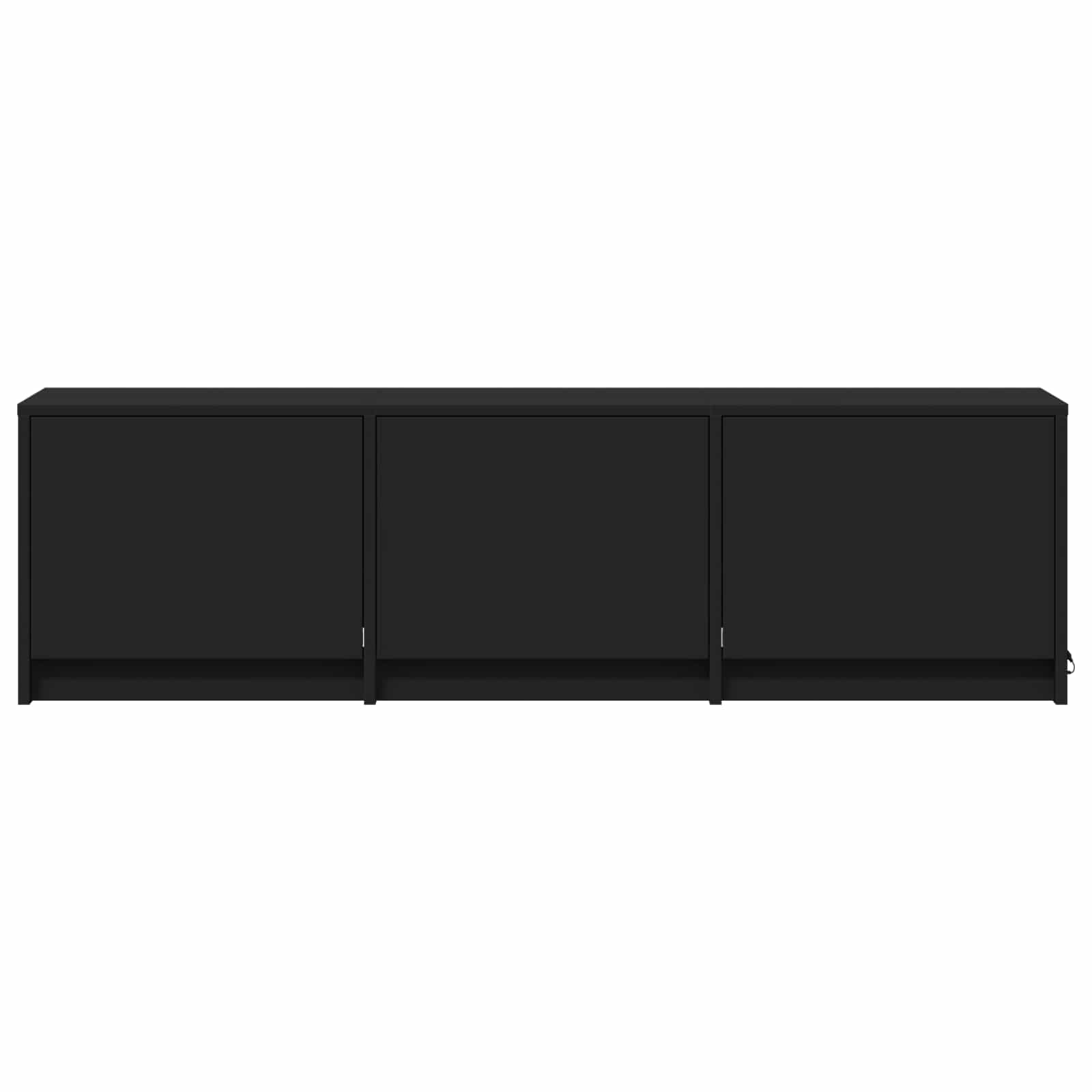 Τηλεοπτική βιβλιοθήκη με LED με LED Μαύρο 140 x 34 x 40 εκ - Pakobazaar