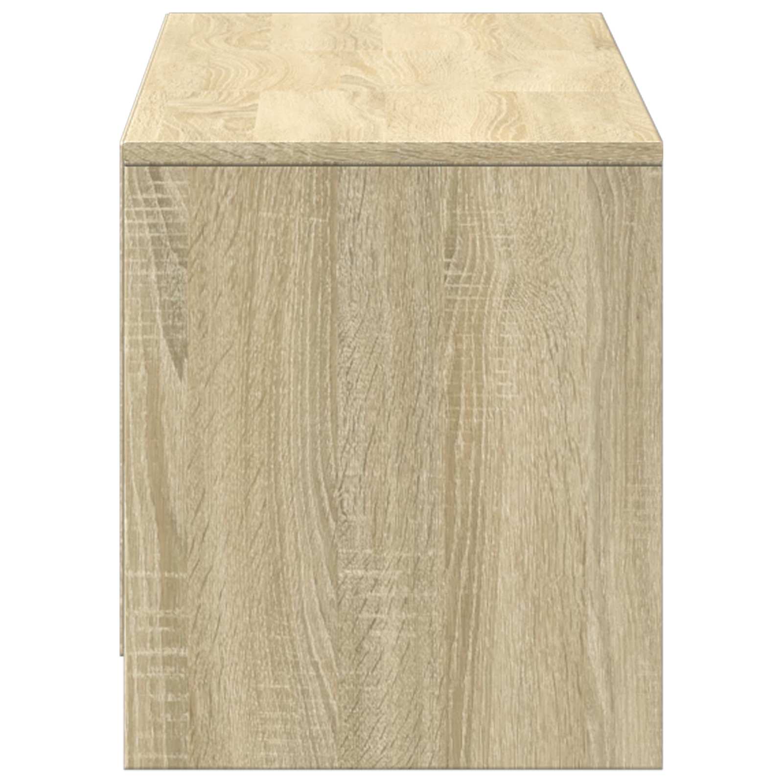 Τηλεοπτική βιβλιοθήκη με LED Δρύς Sonoma 140 x 34 x 40 εκ - Pakobazaar
