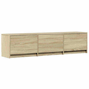 Τηλεοπτική βιβλιοθήκη με LED Δρύς Sonoma 165 x 34 x 40 εκ. - Pakobazaar