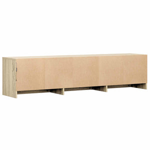 Τηλεοπτική βιβλιοθήκη με LED Δρύς Sonoma 165 x 34 x 40 εκ. - Pakobazaar