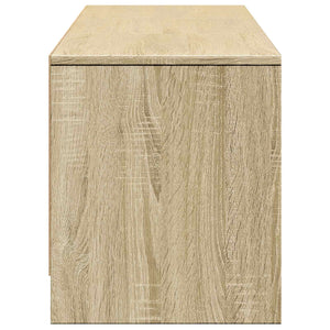 Τηλεοπτική βιβλιοθήκη με LED Δρύς Sonoma 165 x 34 x 40 εκ. - Pakobazaar