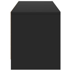 Τηλεοπτική βιβλιοθήκη με LED με LED Μαύρο 165 x 34 x 40 εκ. - Pakobazaar