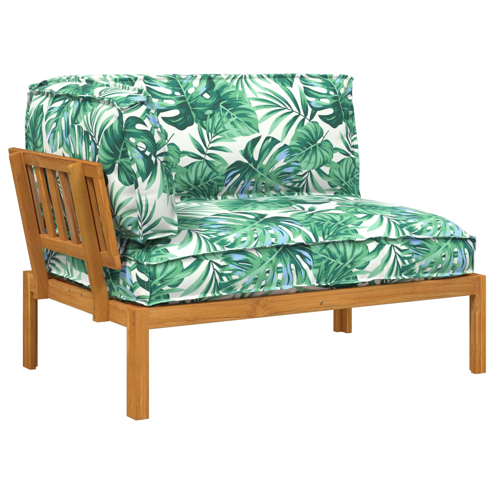 Σετ Καναπέ Σχέδιο Φύλλου 133 x 92 x 69 εκ. Στερεό Ξύλο Ακακίας - Pakobazaar