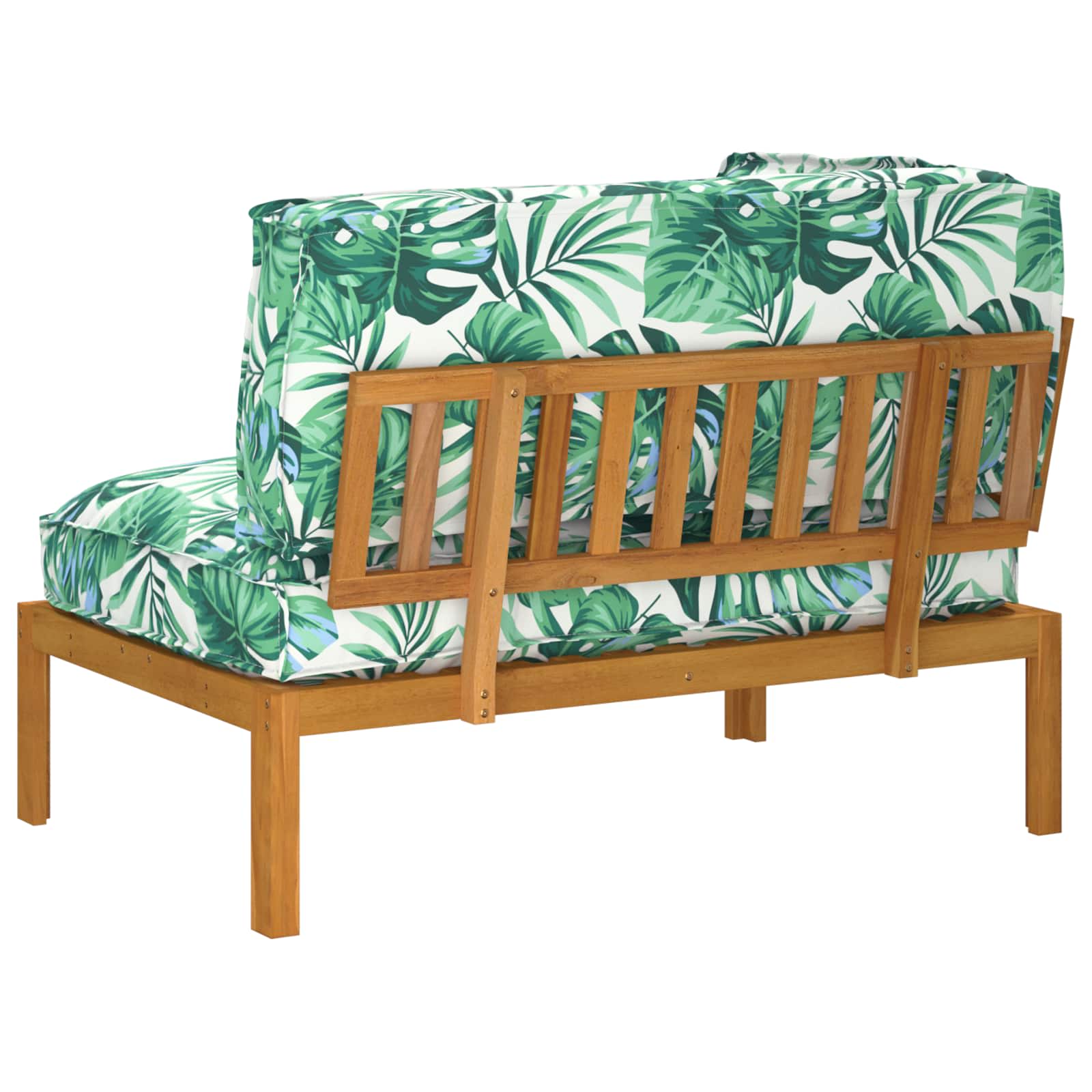 Σετ Καναπέ Σχέδιο Φύλλου 133 x 92 x 69 εκ. Στερεό Ξύλο Ακακίας - Pakobazaar