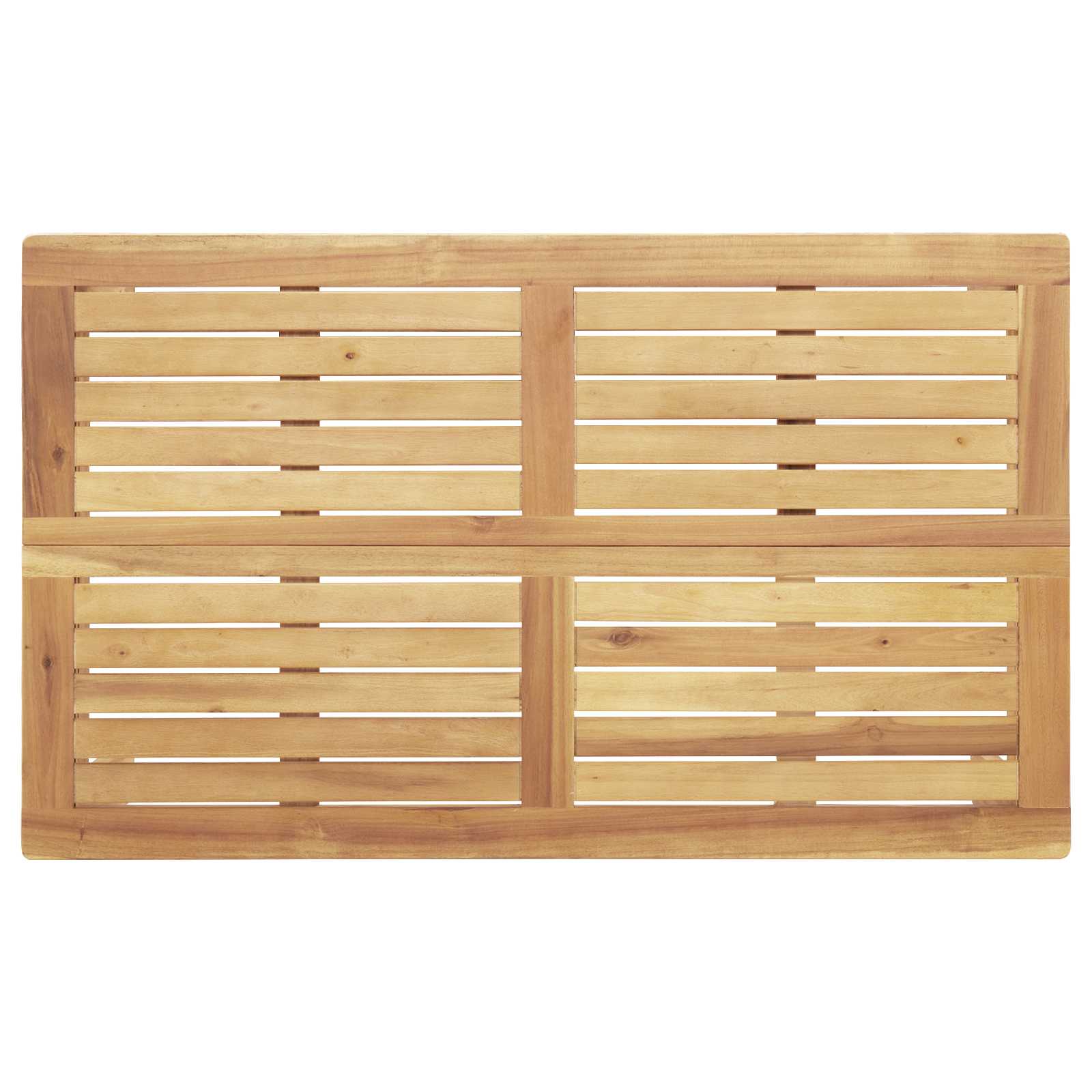 Σετ Καναπέ με μαξιλάρι Μονόχρωμο 2 pcs Μπεζ Στερεό Ξύλο Ακακίας - Pakobazaar