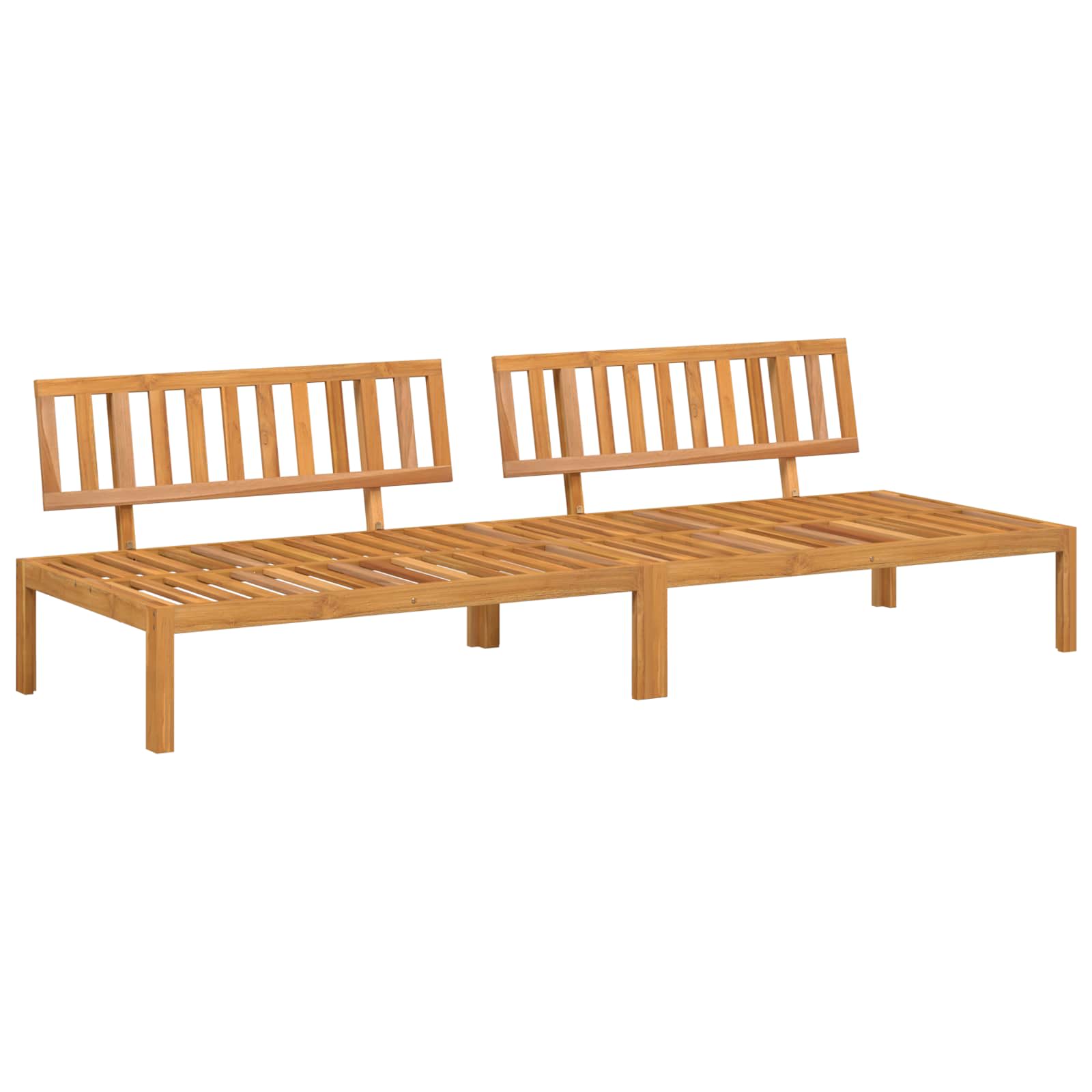 Σετ Καναπέ Μονόχρωμο Taupe 240 x 92 x 69 εκ Στερεό Ξύλο Ακακίας - Pakobazaar
