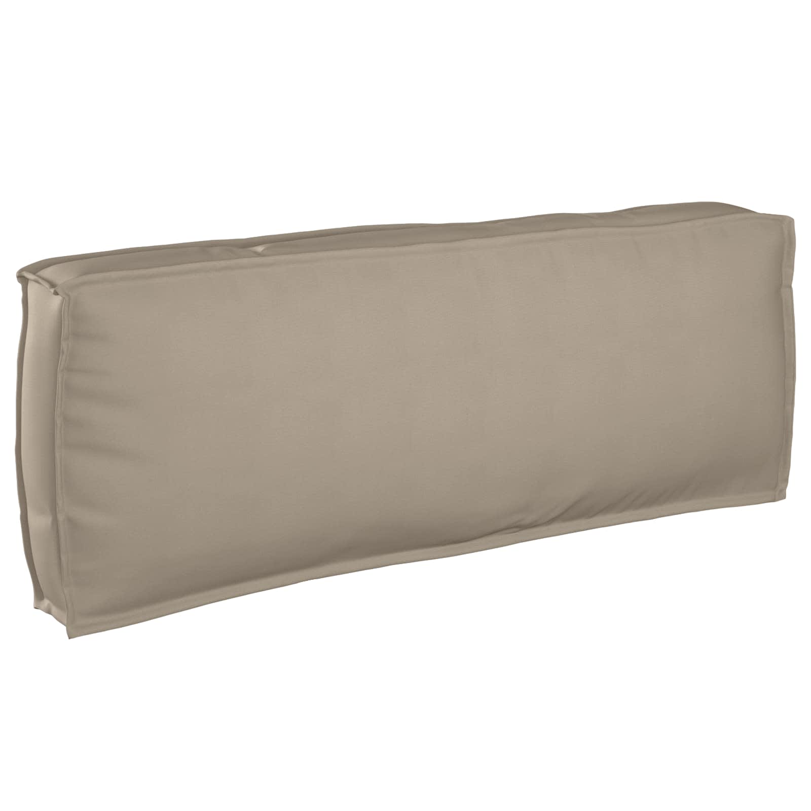 Σετ Καναπέ με μαξιλάρι 5 pcs Taupe Στερεό Ξύλο Ακακίας - Pakobazaar