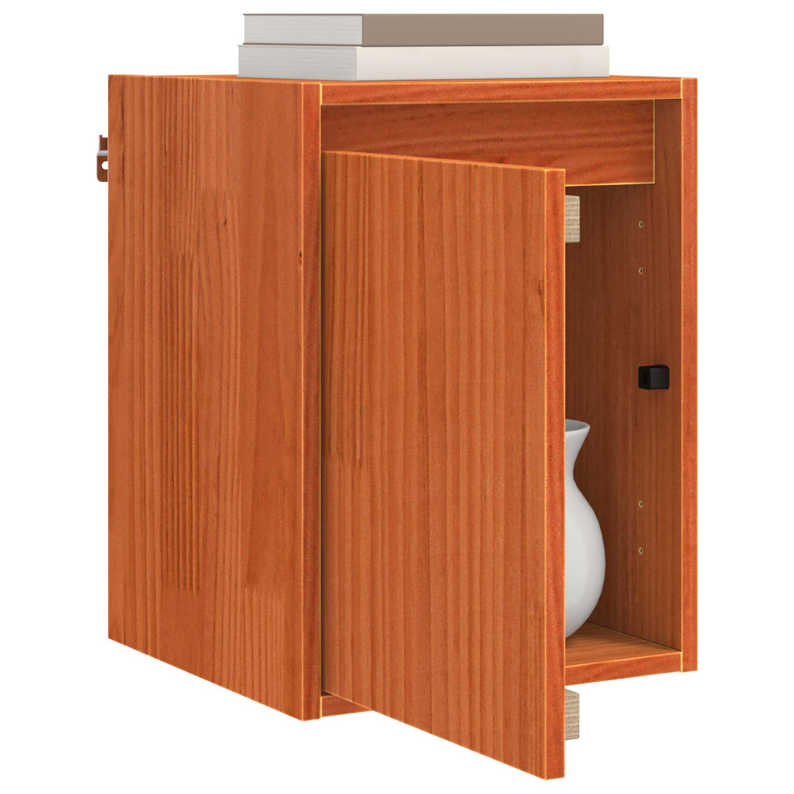 Ντουλάπα Τοίχου Επιτοίχιο 2 pcs Κερωτό καφέ 30 x 30 x 40 cm