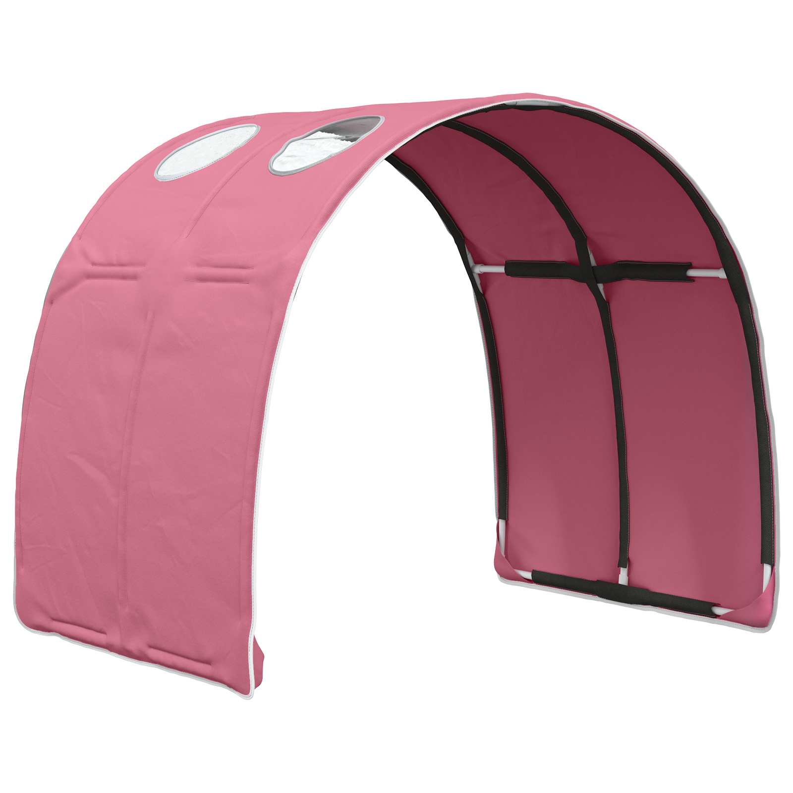 Κρεβάτι Τούνελ 2 pcs Ροζ 211 x 67.5 x 2 εκ. Πολυεστέρας - Pakobazaar