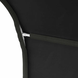 Κρεβάτι Τούνελ 2 pcs Μαύρο 211 x 67.5 x 2 εκ. Πολυεστέρας - Pakobazaar