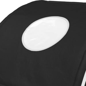 Κρεβάτι Τούνελ 2 pcs Μαύρο 211 x 67.5 x 2 εκ. Πολυεστέρας - Pakobazaar