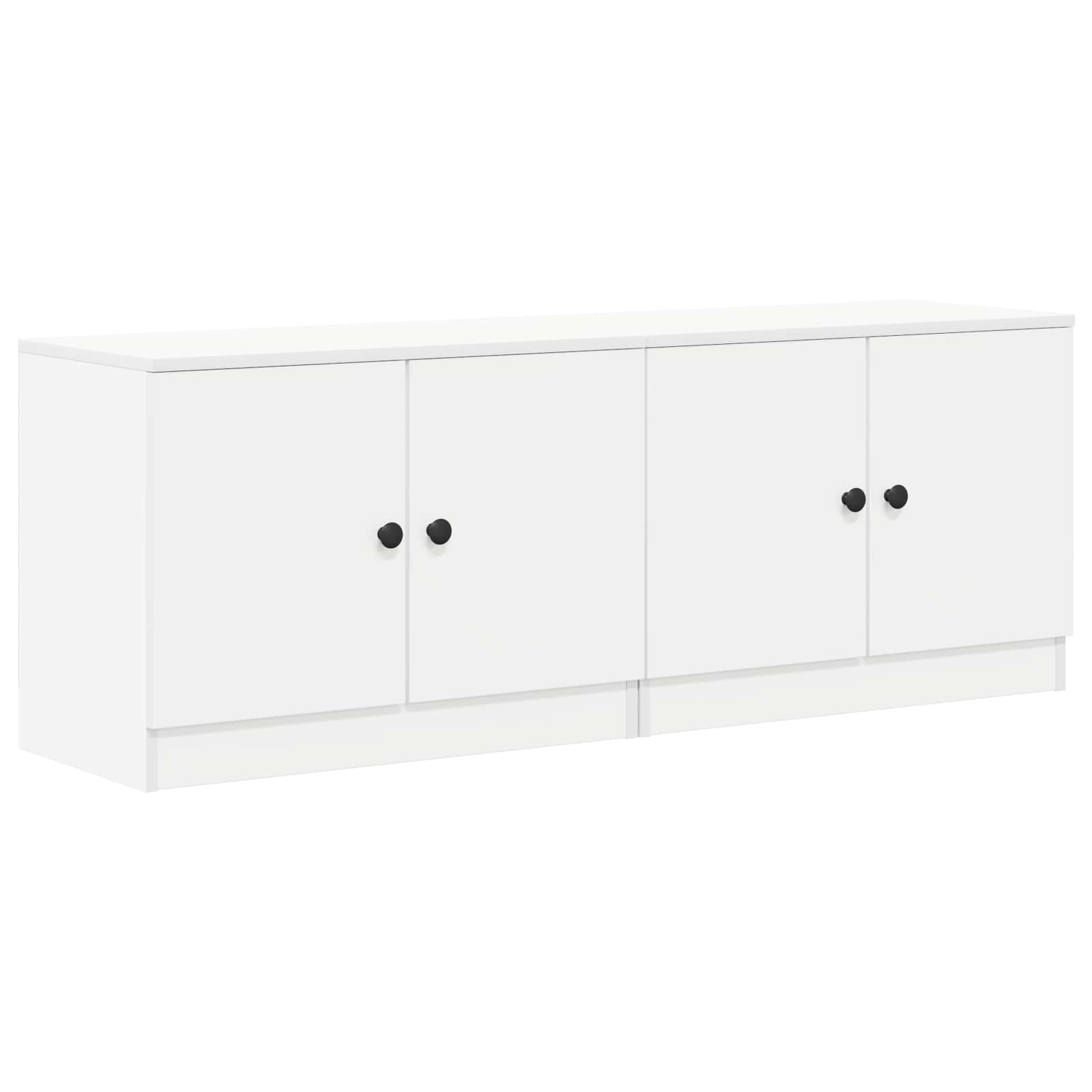 Ντουλάπι κρεβατιού με αποθήκευση 2 pcs Λευκό 66 x 35 x 48 εκ. - Pakobazaar