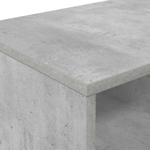 Ντουλάπι κρεβατιού 2 pcs Γκρι Σκυροδέματος 66 x 35 x 48 εκ. - Pakobazaar