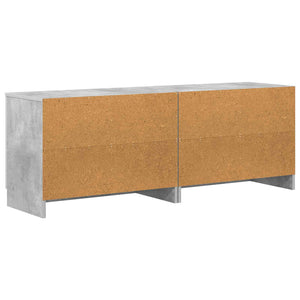 Ντουλάπι κρεβατιού 2 pcs Γκρι Σκυροδέματος 66 x 35 x 48 εκ. - Pakobazaar