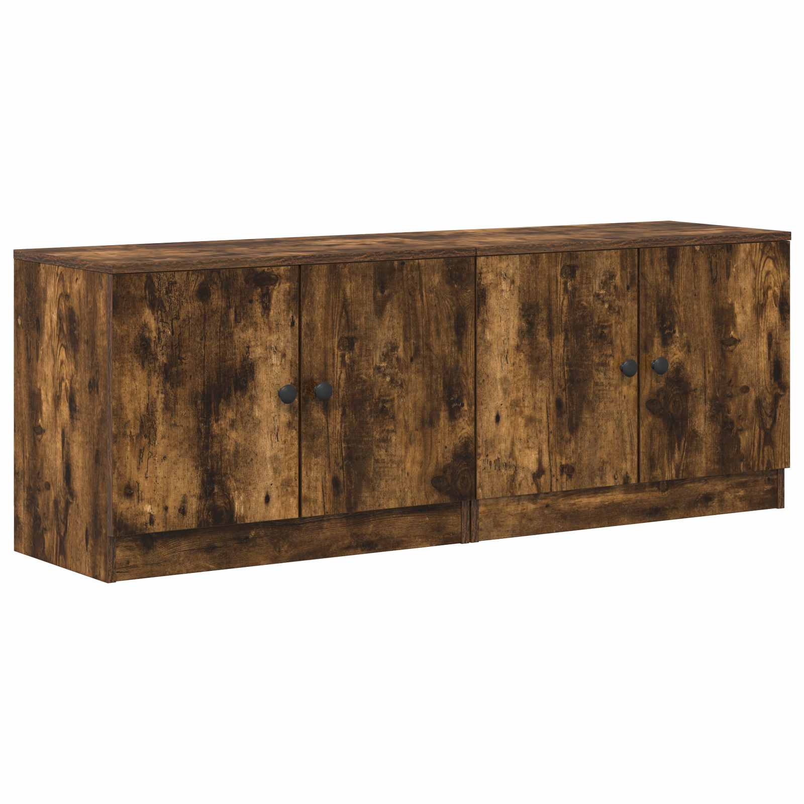 Ντουλάπι κρεβατιού 2 pcs Καπνιστή Δρυς 66 x 35 x 48 εκ. - Pakobazaar
