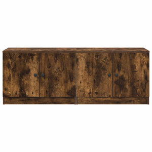 Ντουλάπι κρεβατιού 2 pcs Καπνιστή Δρυς 66 x 35 x 48 εκ. - Pakobazaar