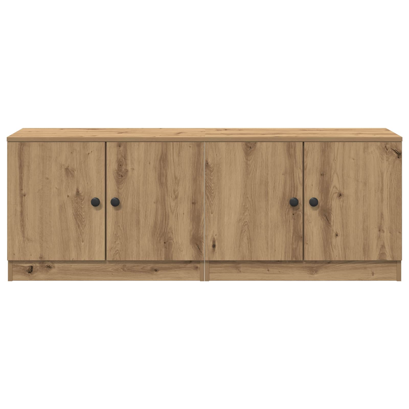 Ντουλάπι κρεβατιού με πόρτα 2 pcs Artisan Δρυς 66 x 35 x 48 εκ. - Pakobazaar