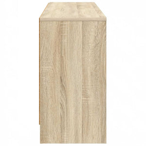 Ντουλάπι κρεβατιού με ράφι 2 pcs Δρύς Sonoma 66 x 33 x 48 εκ. - Pakobazaar