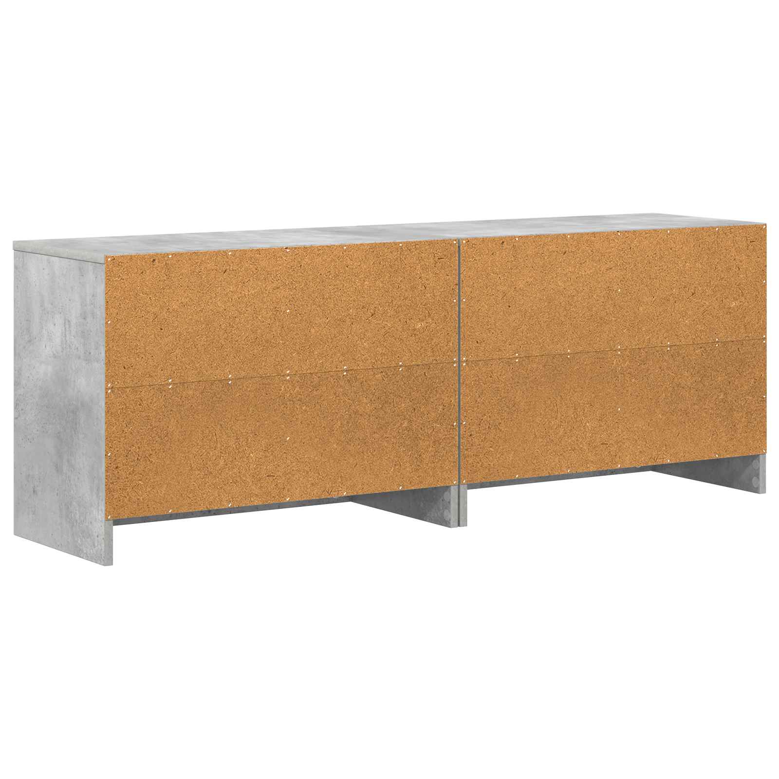 Ντουλάπι κρεβατιού 2 pcs Γκρι Σκυροδέματος 66 x 33 x 48 εκ. - Pakobazaar