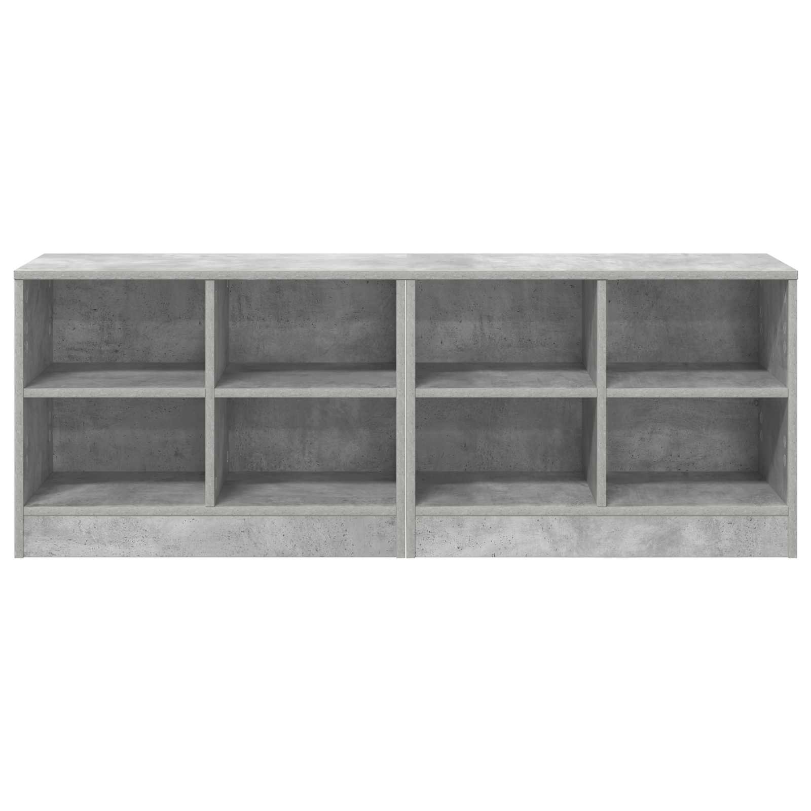 Ντουλάπι κρεβατιού 2 pcs Γκρι Σκυροδέματος 66 x 33 x 48 εκ. - Pakobazaar