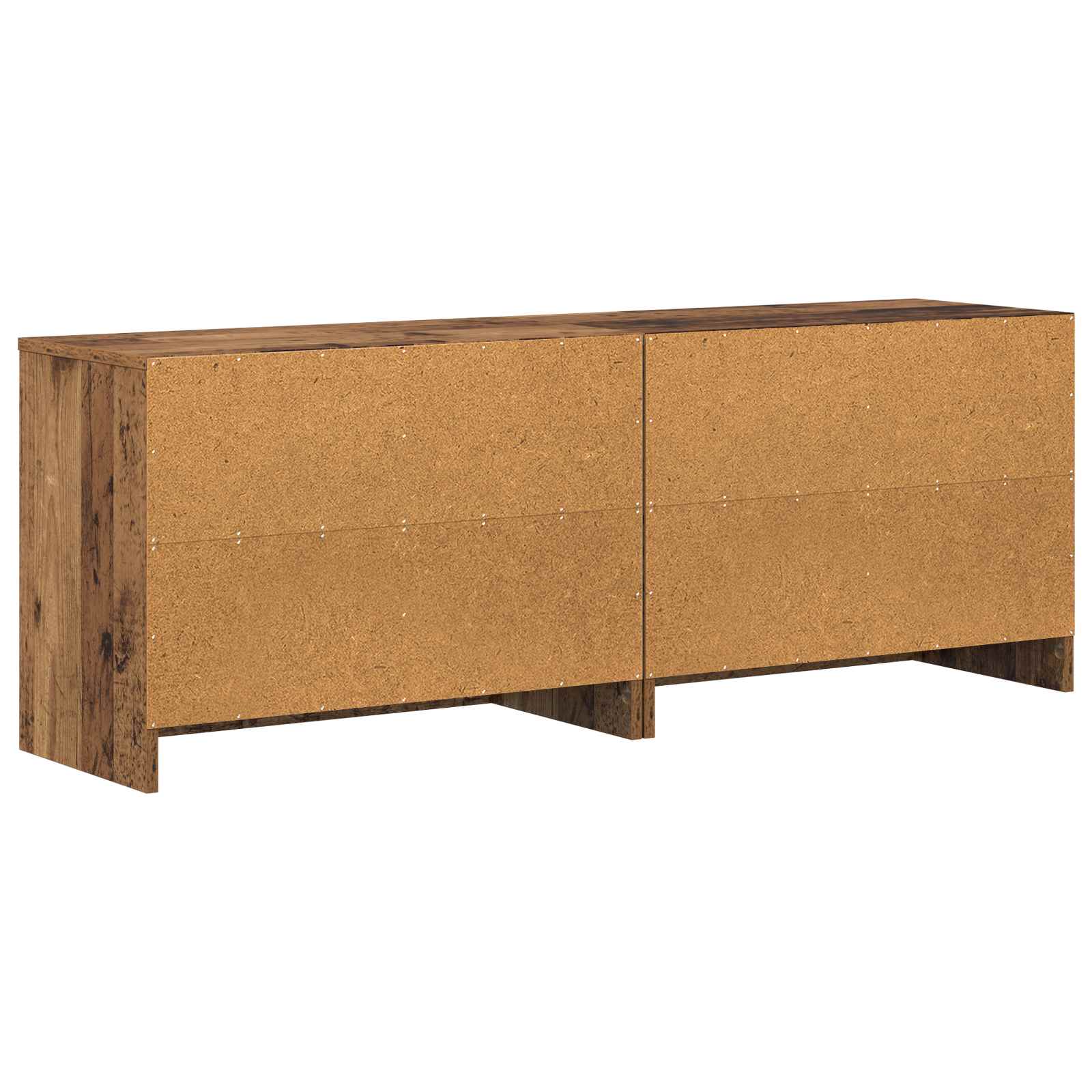 Ντουλάπι κρεβατιού 2 pcs Παλαιωμένο ξύλο 66 x 33 x 48 εκ. - Pakobazaar