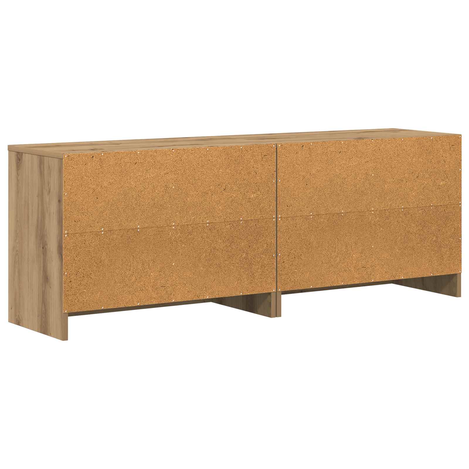 Ντουλάπι κρεβατιού με ράφι 2 pcs Artisan Δρυς 66 x 33 x 48 εκ. - Pakobazaar