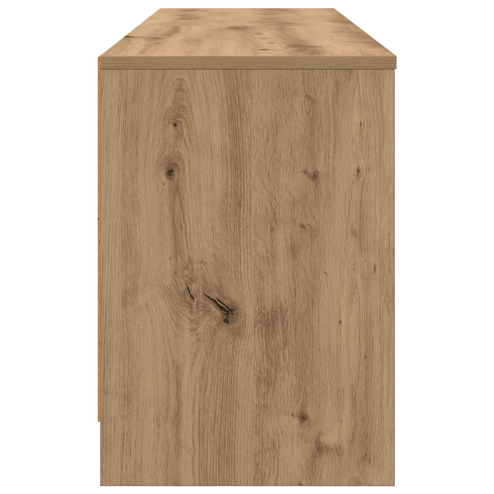 Ντουλάπι κρεβατιού με ράφι 2 pcs Artisan Δρυς 66 x 33 x 48 εκ. - Pakobazaar