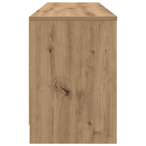 Ντουλάπι κρεβατιού με ράφι 2 pcs Artisan Δρυς 66 x 33 x 48 εκ. - Pakobazaar