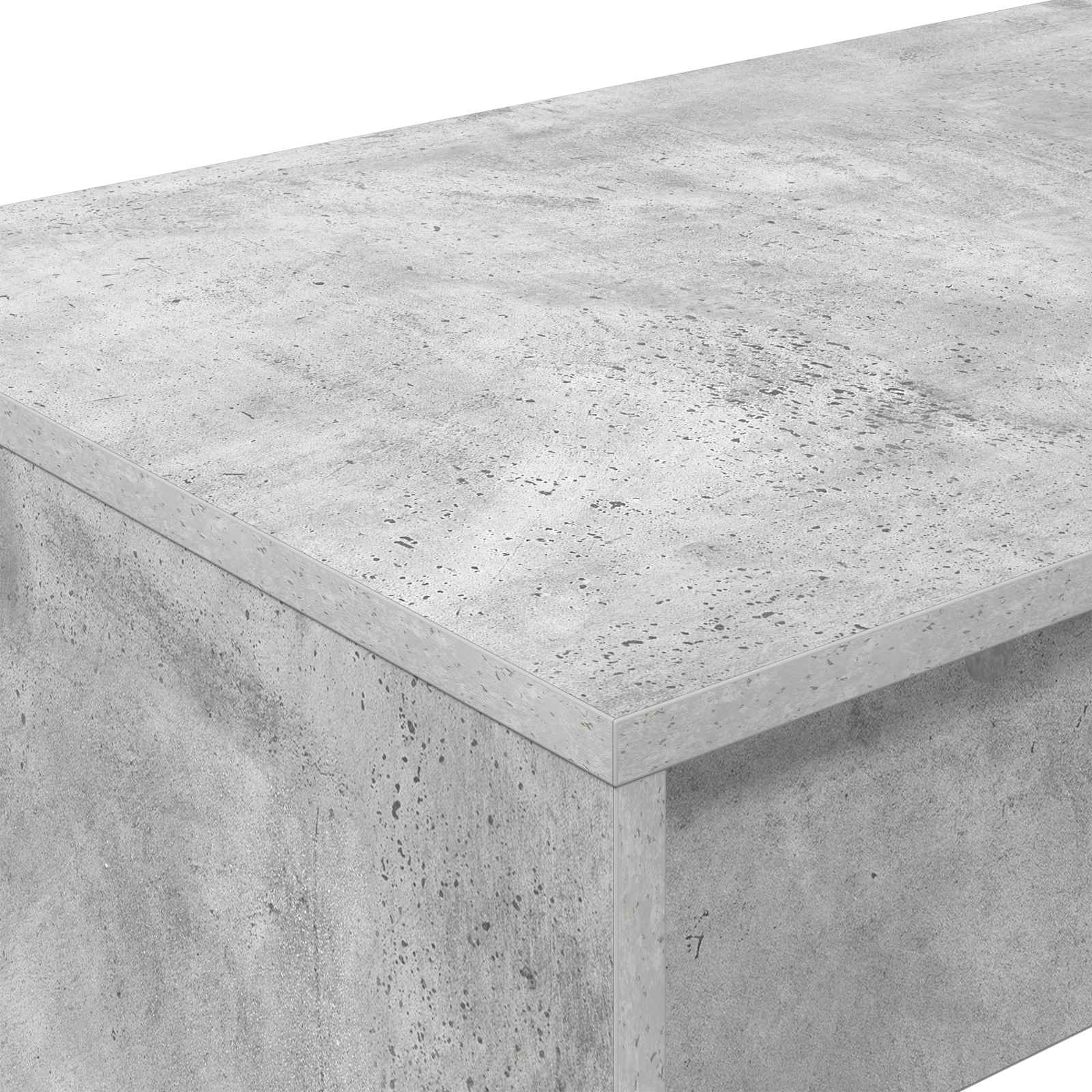Κρεβάτι Γραφείο Σκυρόδεμα Γκρι 100 x 45 x 75 cm