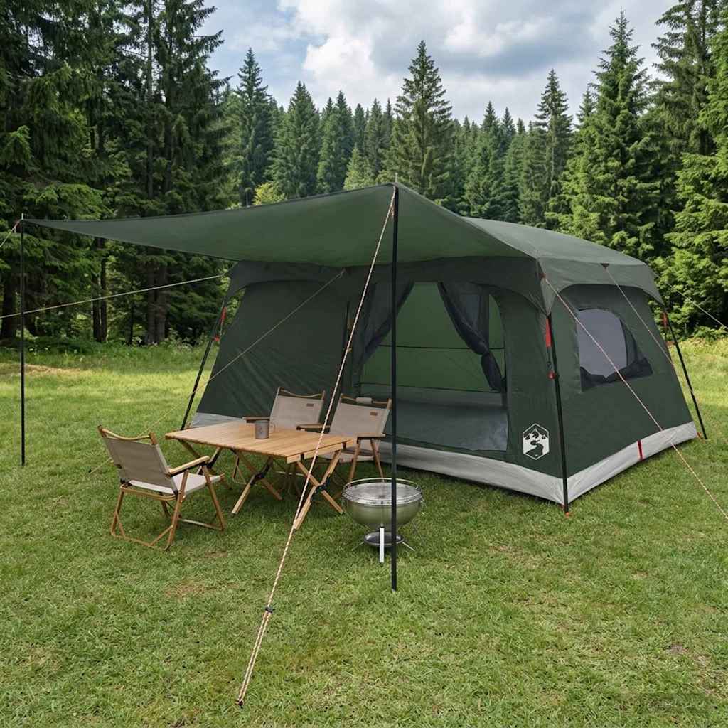 Οικογενειακή Σκηνή Στρατιωτικό Πράσινο 500 x 400 x 230 εκ - Pakobazaar