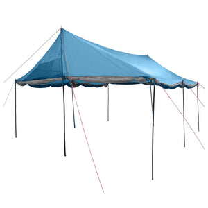 Οικογενειακή Σκηνή με στέγη Μπλε 450 x 400 x 265 εκ - Pakobazaar