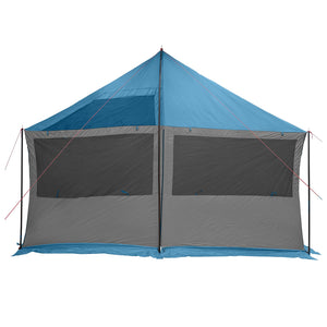 Οικογενειακή Σκηνή με στέγη Μπλε 450 x 400 x 265 εκ - Pakobazaar