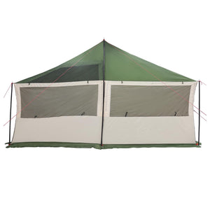 Οικογενειακή Σκηνή με στέγη Πράσινο 600 x 400 x 268 εκ. - Pakobazaar