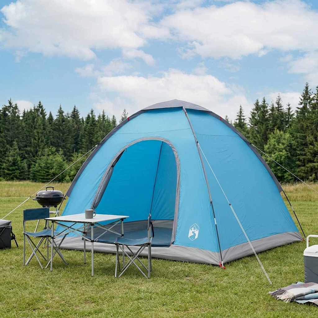 Σκηνή Camping με στέγη με αέρα αέρα Μπλε 190 x 140 x 105 εκ. - Pakobazaar