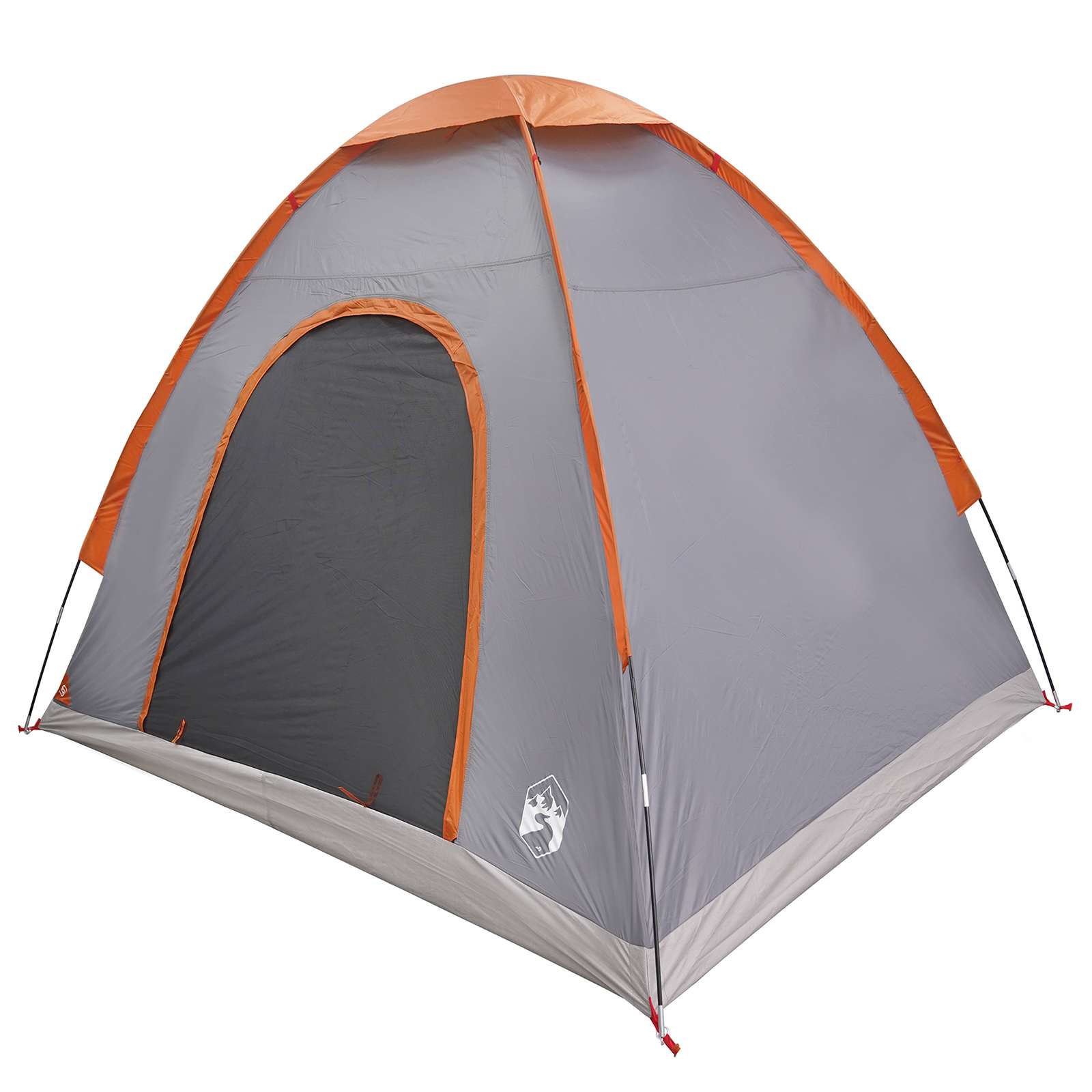 Σκηνή Camping με στέγη Γκρι και Πορτοκαλί 190 x 140 x 105 εκ. - Pakobazaar