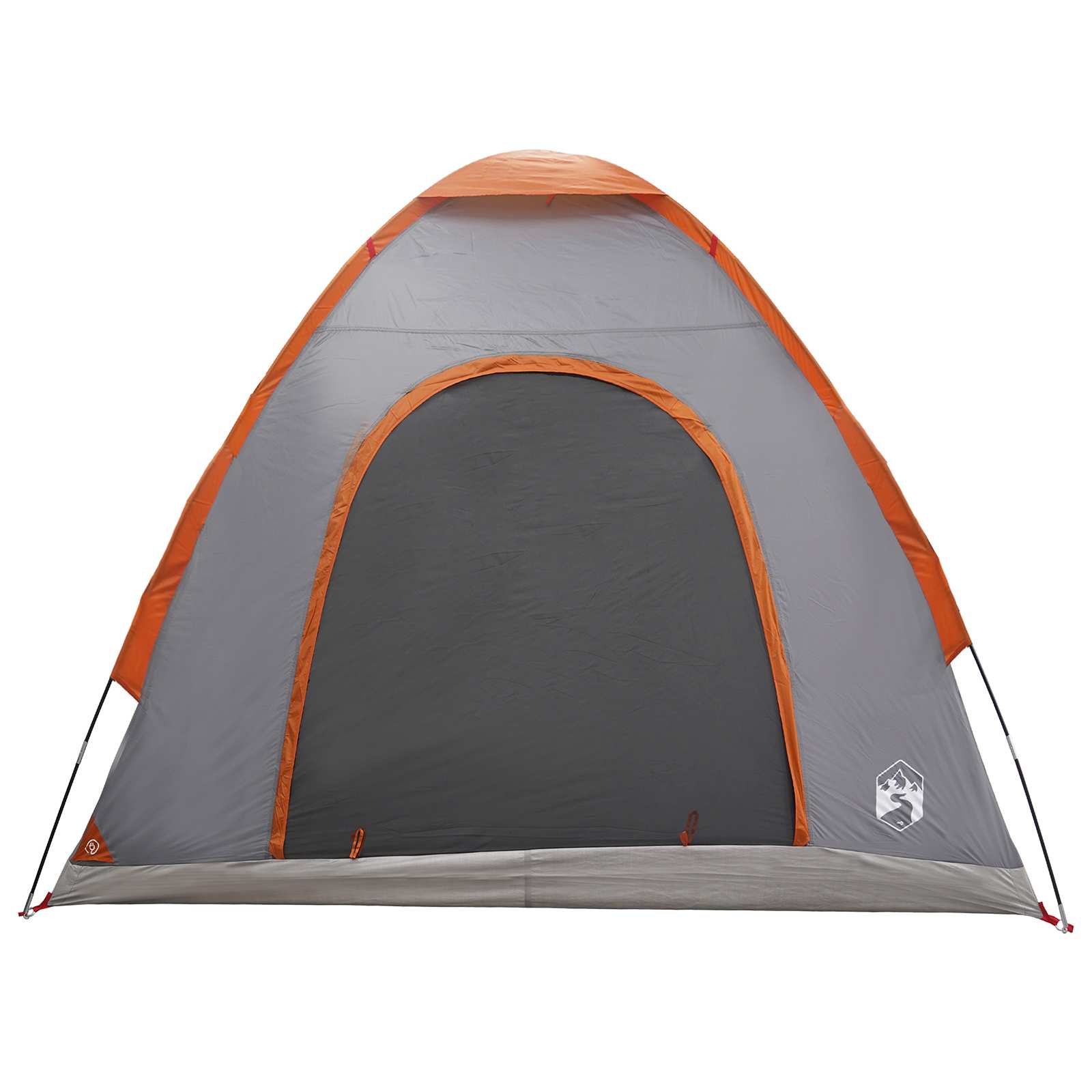 Σκηνή Camping με στέγη Γκρι και Πορτοκαλί 190 x 140 x 105 εκ. - Pakobazaar
