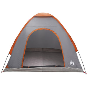 Σκηνή Camping με στέγη Γκρι και Πορτοκαλί 190 x 140 x 105 εκ. - Pakobazaar