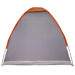 Σκηνή Camping με στέγη Γκρι και Πορτοκαλί 190 x 140 x 105 εκ. - Pakobazaar