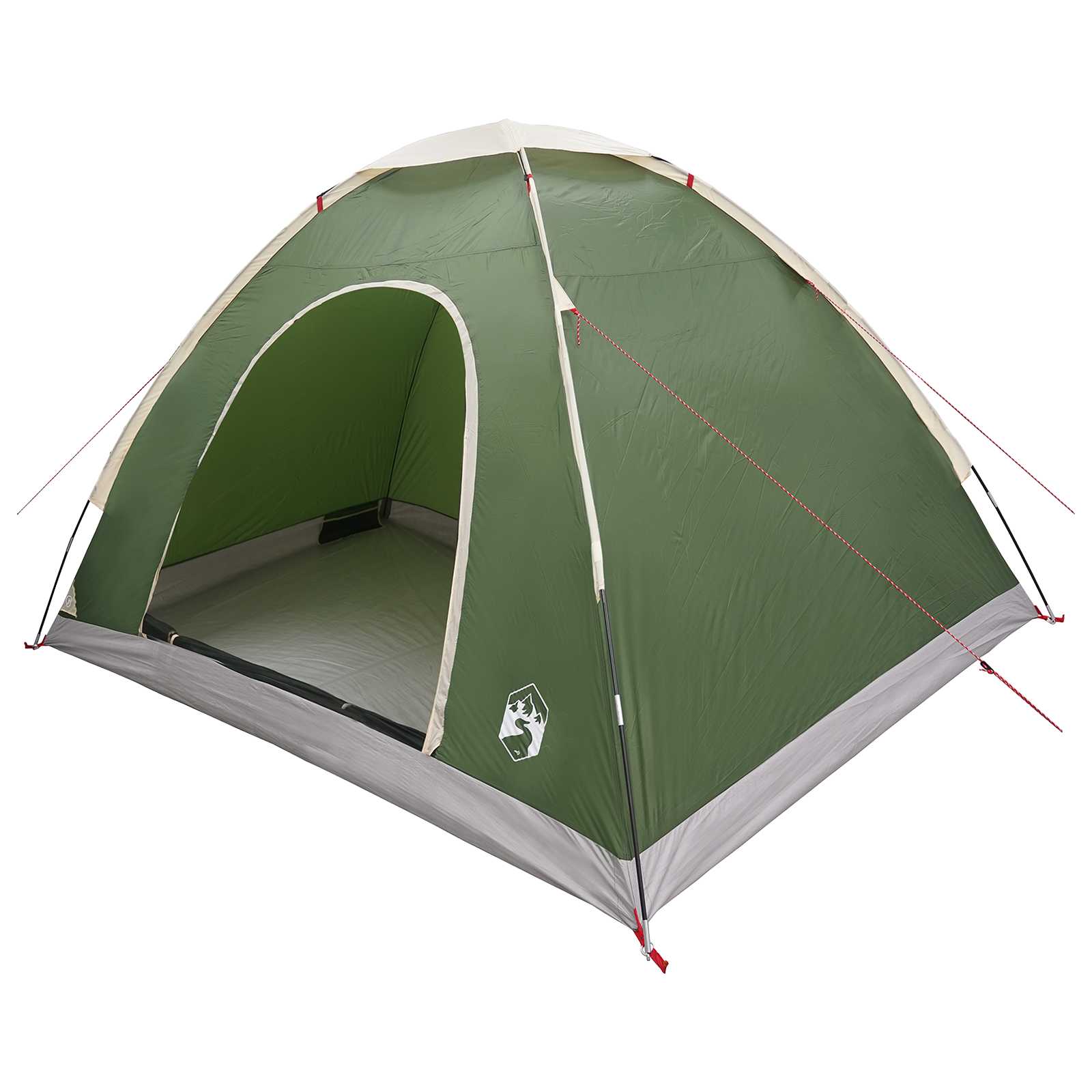 Σκηνή Camping με στέγη με αέρα αέρα Πράσινο 275 x 215 x 125 εκ.