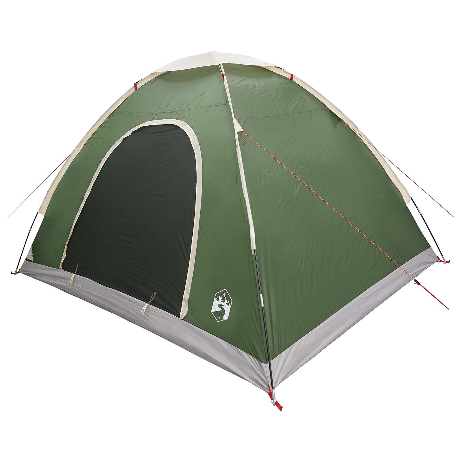 Σκηνή Camping με στέγη με αέρα αέρα Πράσινο 275 x 215 x 125 εκ.
