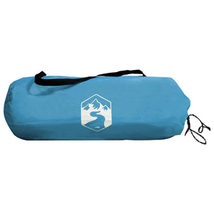 Σκηνή Camping με στέγη με αέρα αέρα Μπλε 275 x 215 x 125 εκ. - Pakobazaar