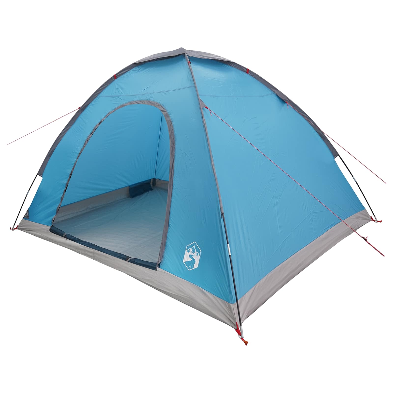 Σκηνή Camping με στέγη με αέρα αέρα Μπλε 275 x 215 x 125 εκ.