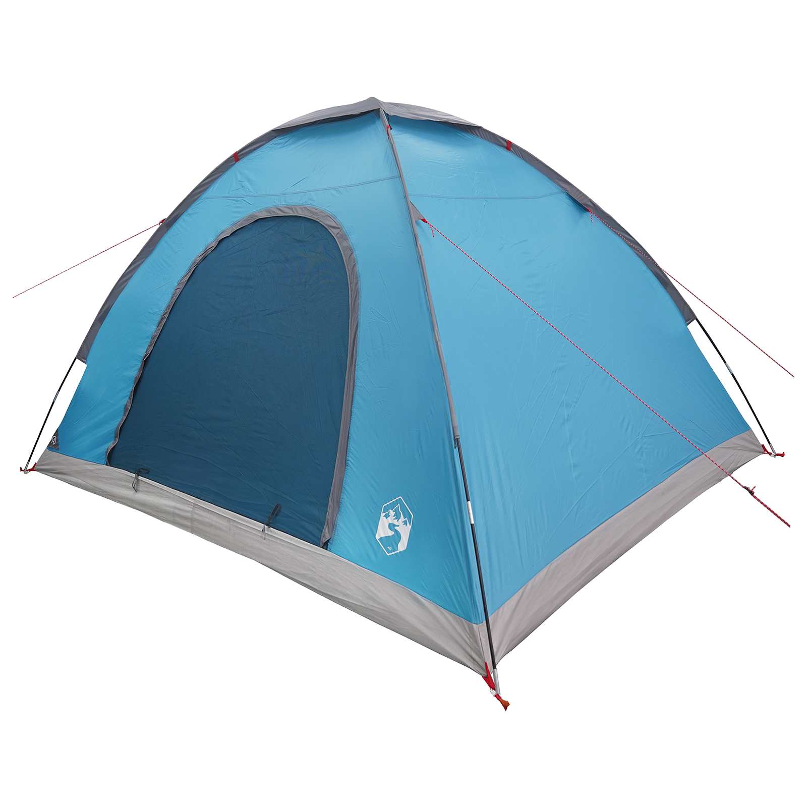Σκηνή Camping με στέγη με αέρα αέρα Μπλε 275 x 215 x 125 εκ.