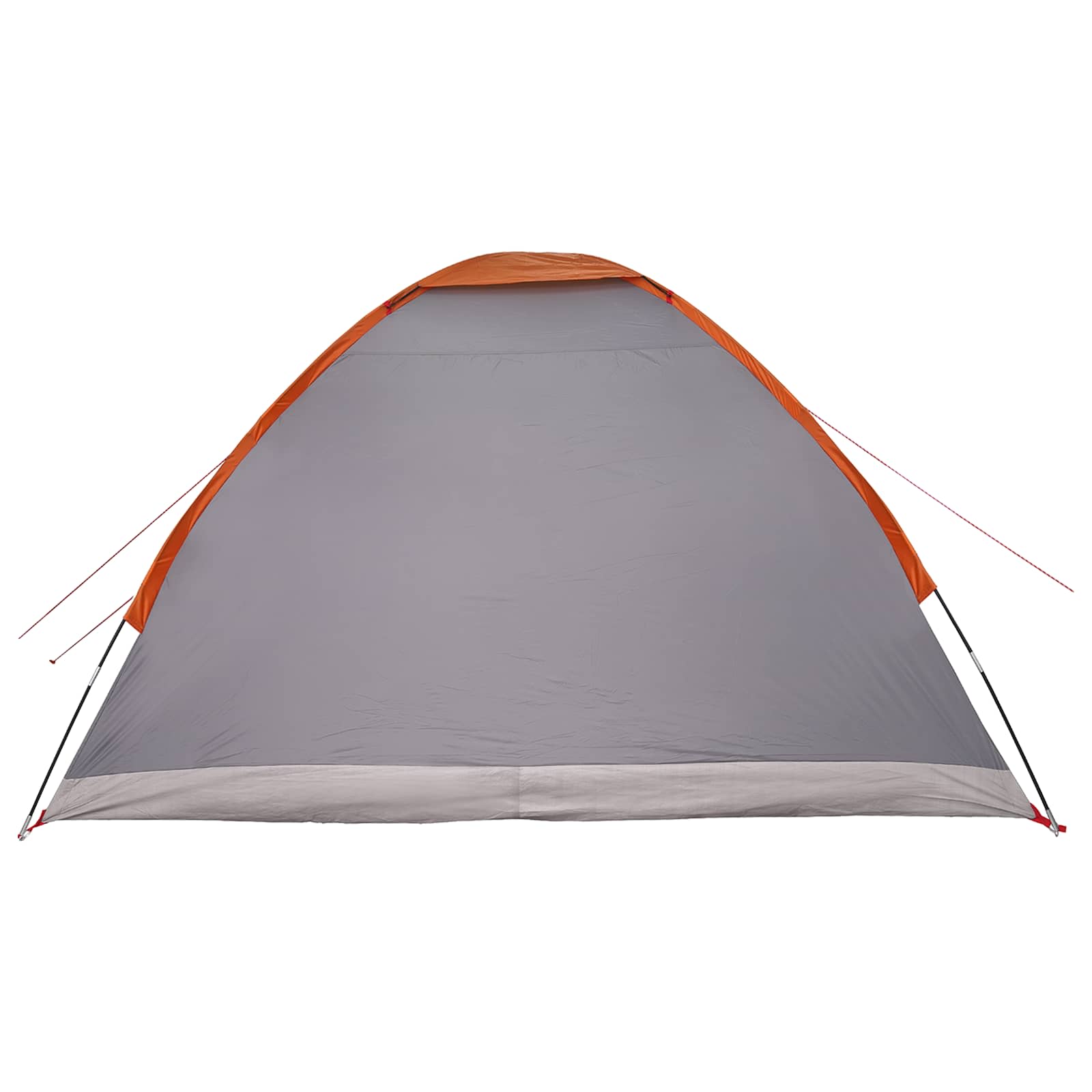 Σκηνή Camping με στέγη Γκρι και Πορτοκαλί 275 x 215 x 125 εκ.