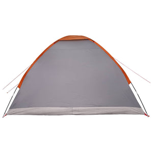 Σκηνή Camping με στέγη Γκρι και Πορτοκαλί 275 x 215 x 125 εκ. - Pakobazaar