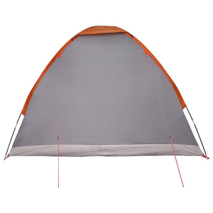 Σκηνή Camping με στέγη Γκρι και Πορτοκαλί 275 x 215 x 125 εκ. - Pakobazaar