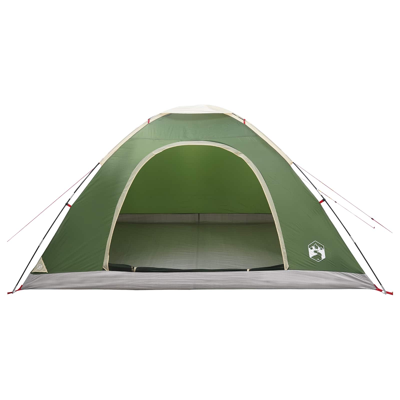 Σκηνή Camping με στέγη με αέρα αέρα Πράσινο 335 x 275 x 180 εκ.